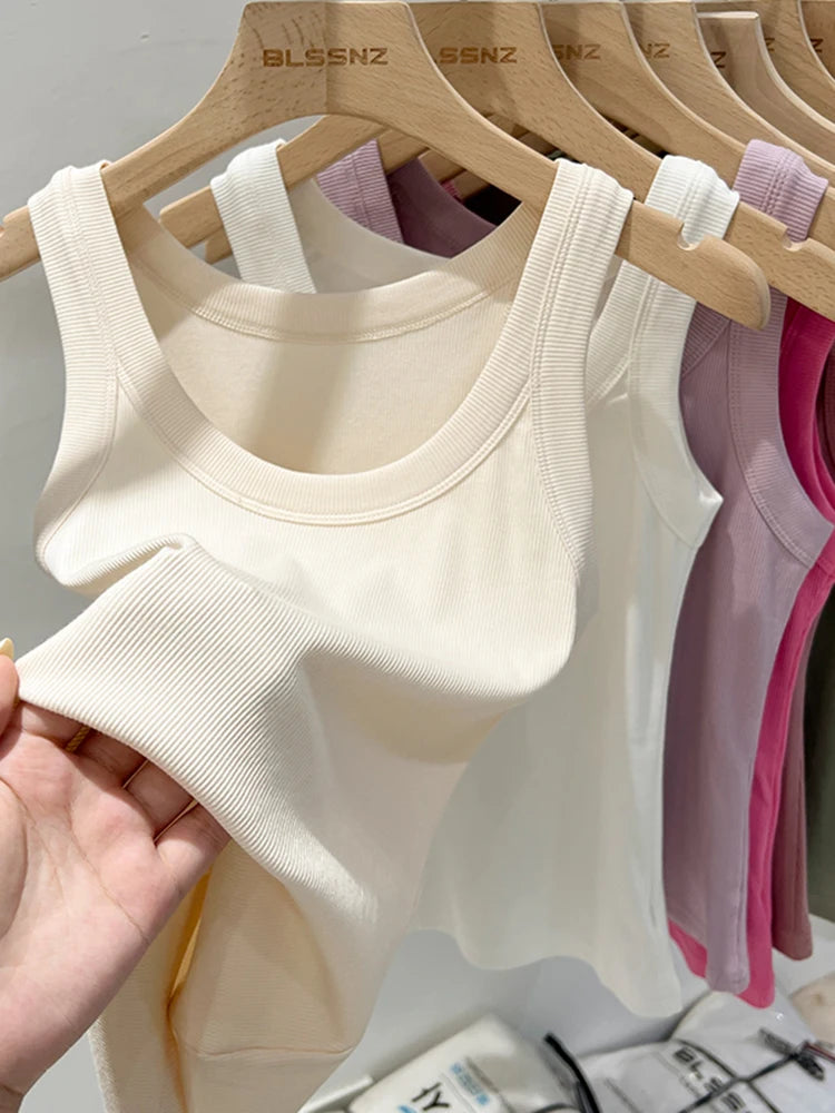 Essential Ribbed Tank Top