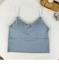 Seamless Ice Silk Padded Cami