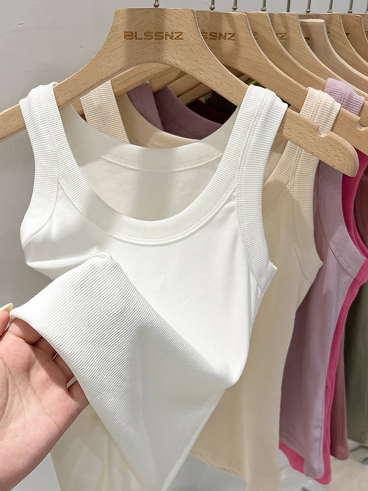 Essential Ribbed Tank Top