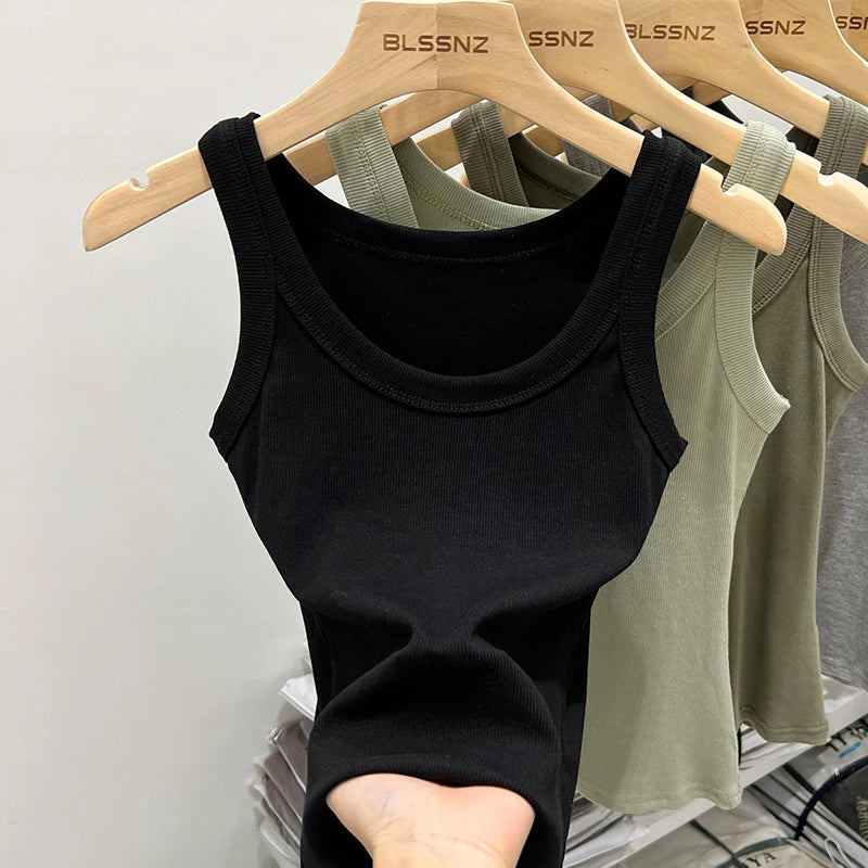 Essential Ribbed Tank Top