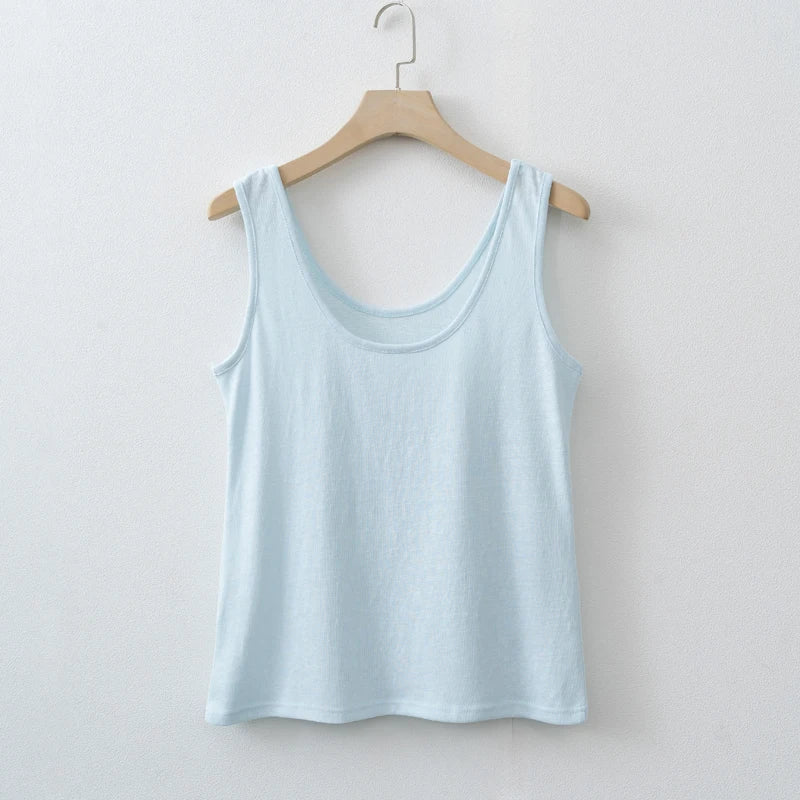 Casual Sleeveless Tank Top