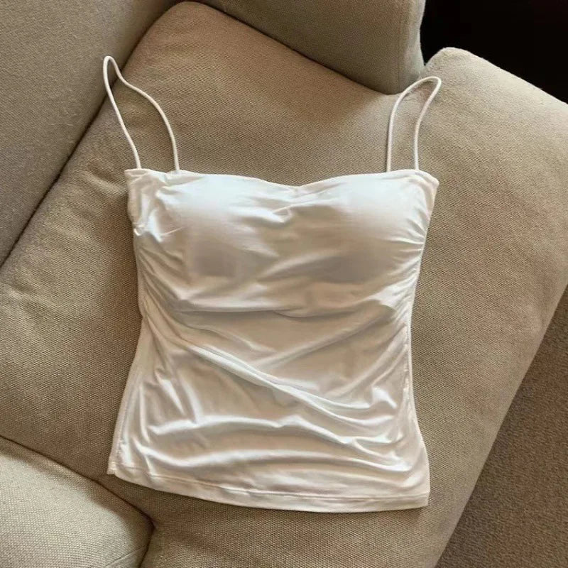 Built-In Bra Halter Top