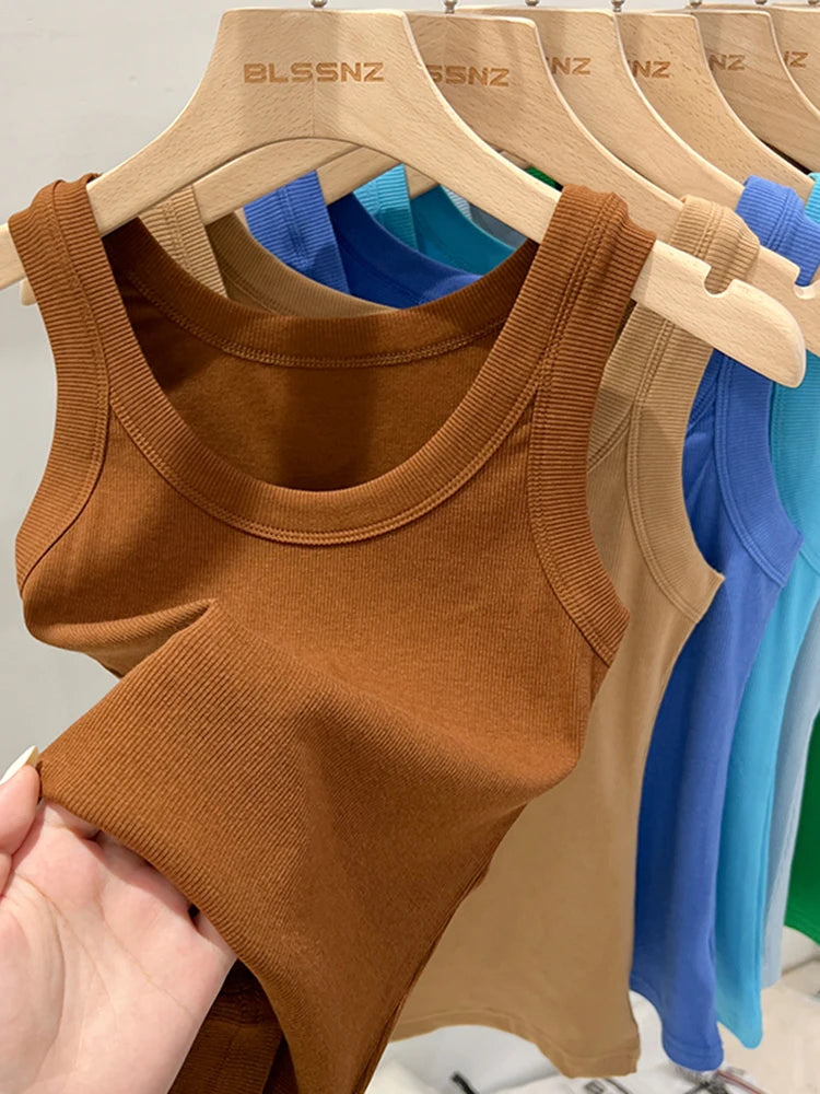 Essential Ribbed Tank Top