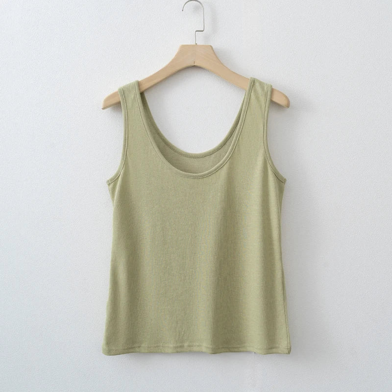 Casual Sleeveless Tank Top
