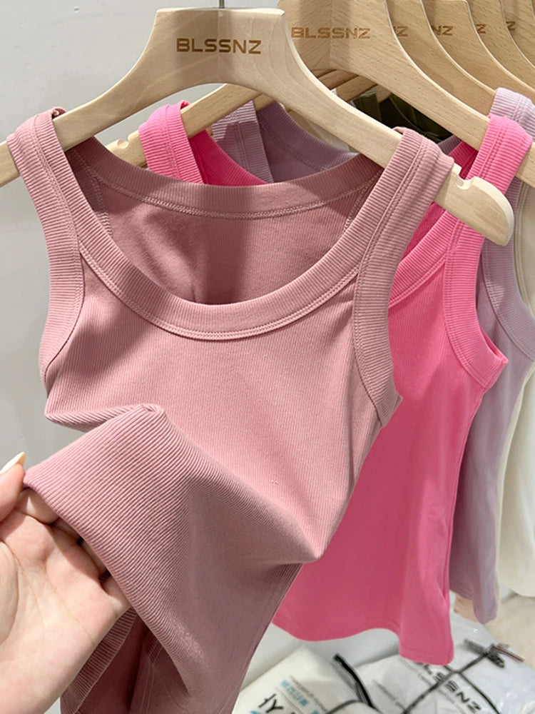 Essential Ribbed Tank Top