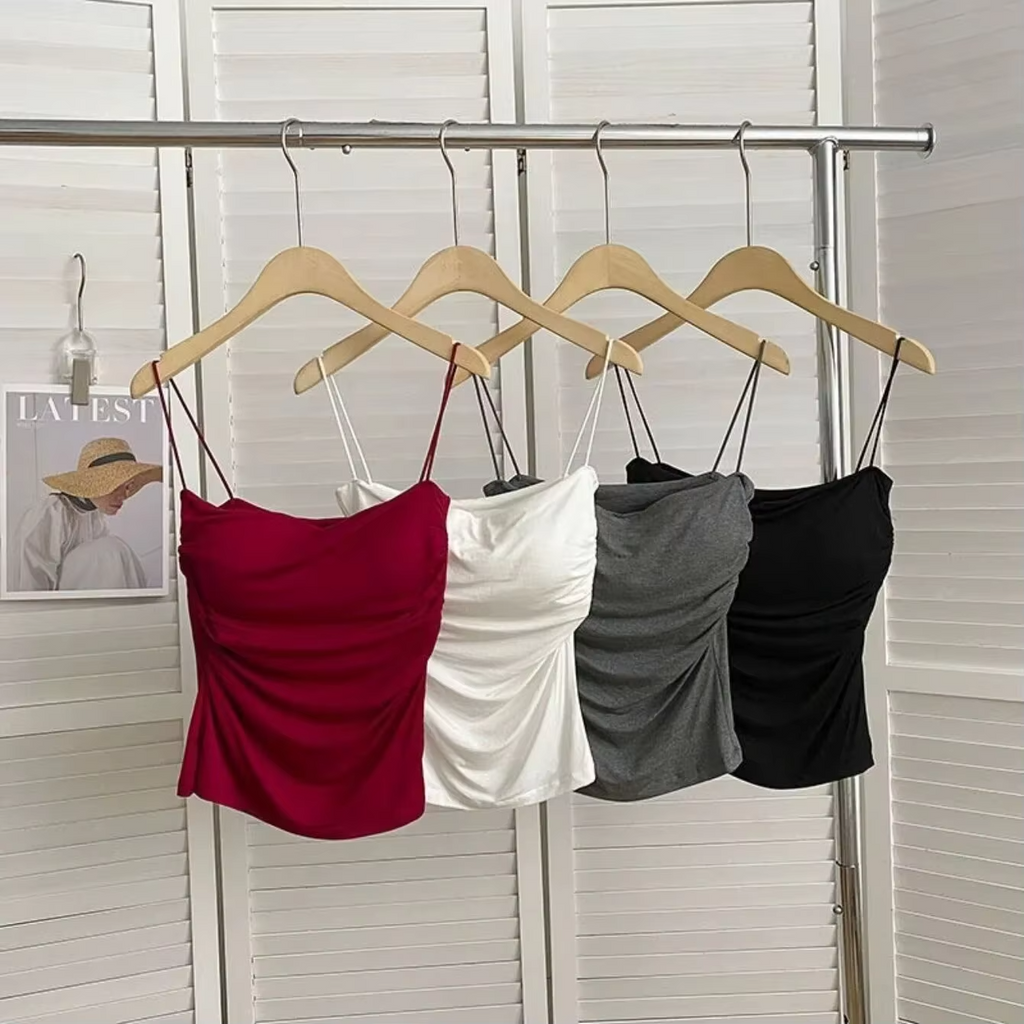 Built-In Bra Halter Top